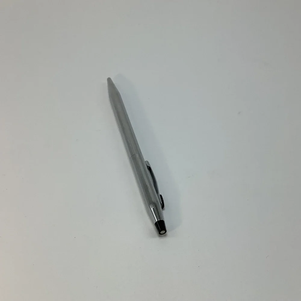 Vintage Cross Century Chrome‎ Ballpoint Pen Medium Black USA